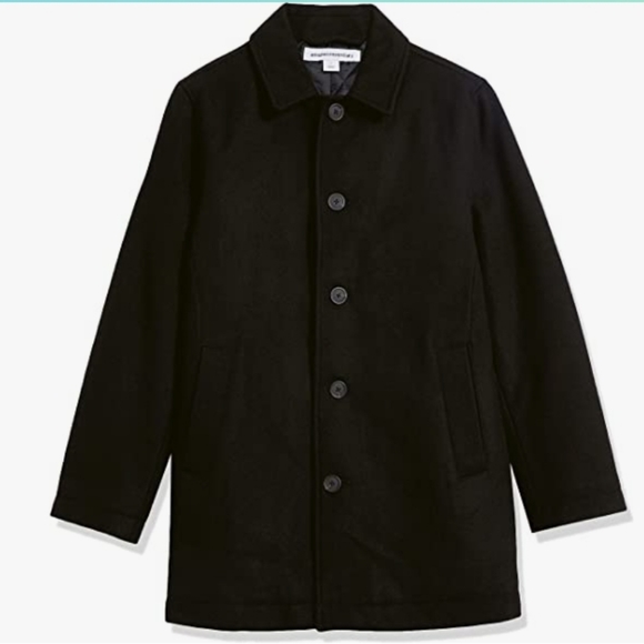 Amazon Essentials Men's Wool Blend Heavyweight Car Coat size: M - Picture 10 of 10